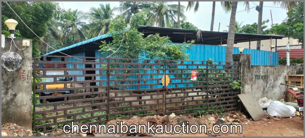 Bank Auction 10800 Sqft Commercial Shed Sale House in Puzhal