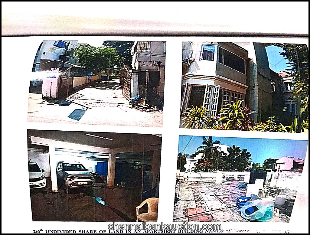 Bank Auction Land and Building Sale in Chetpet