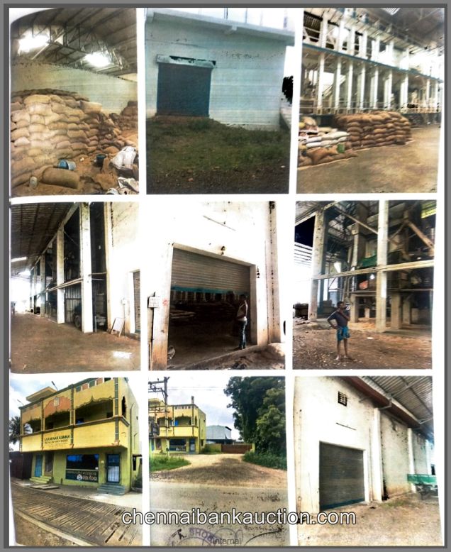 Bank Auction Commercial Godowns Sale in Perambakkam