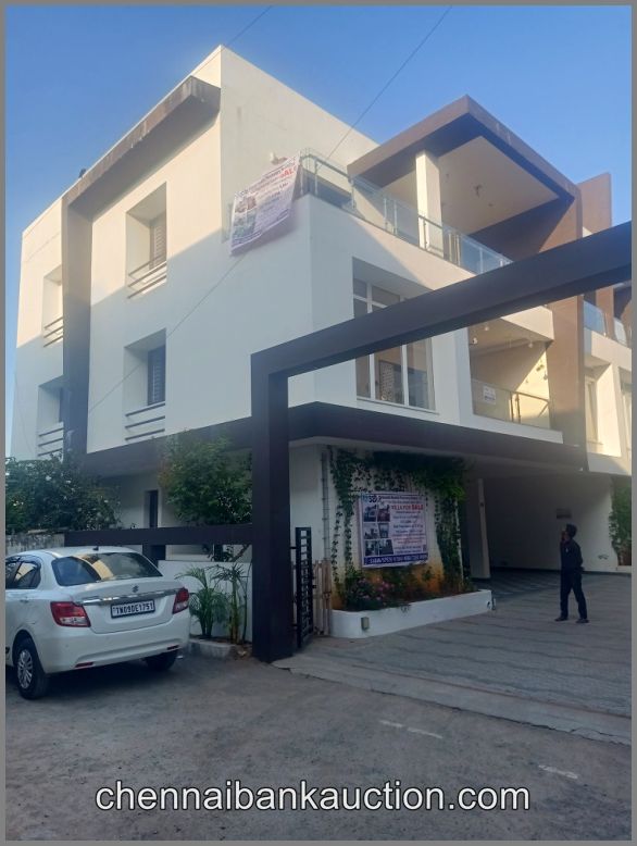 Bank e-Auction Flat Sale in Palavakkam