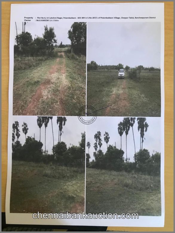 e-Auction Land Sale in Cheyyur 1 e-Auction Land Sale in Cheyyur