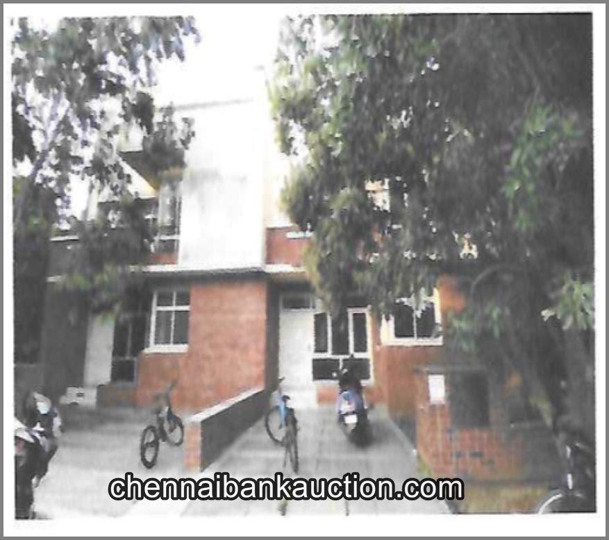 Bank Auction Row House sale in Nallambakkam