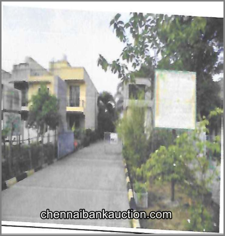 Bank Auction Row House sale in Nallambakkam
