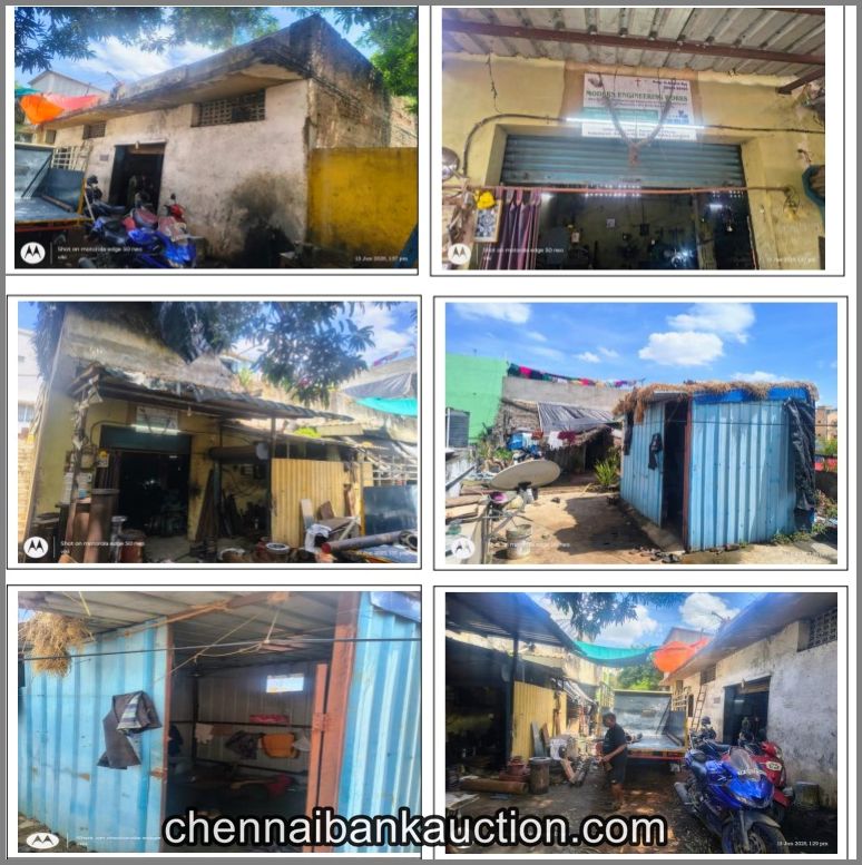 Bank Auction Commercial Godown Sale in Madhavaram