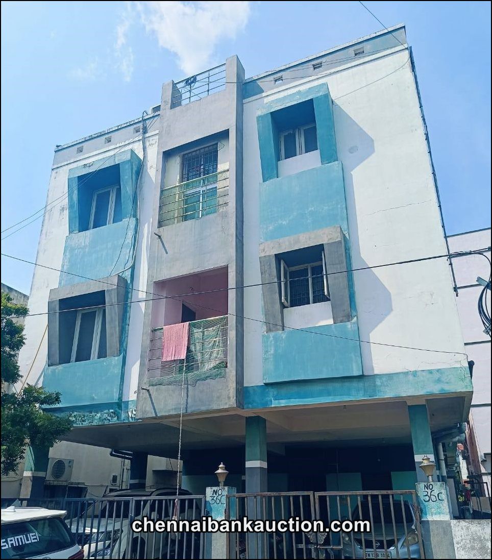 Bank Auction Flat Sale in Mogappair