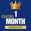 1 MONTH Membership 2 1 MONTH Membership