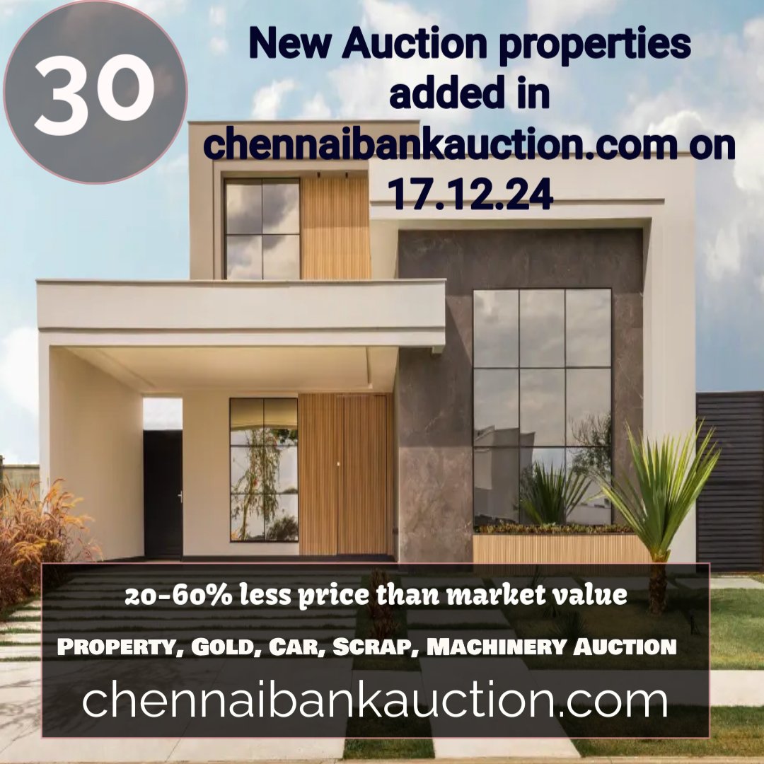 30 new auction sale property