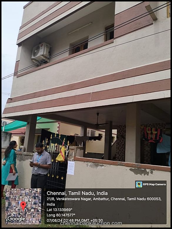 Auction Land with Building Sale in Oragadam