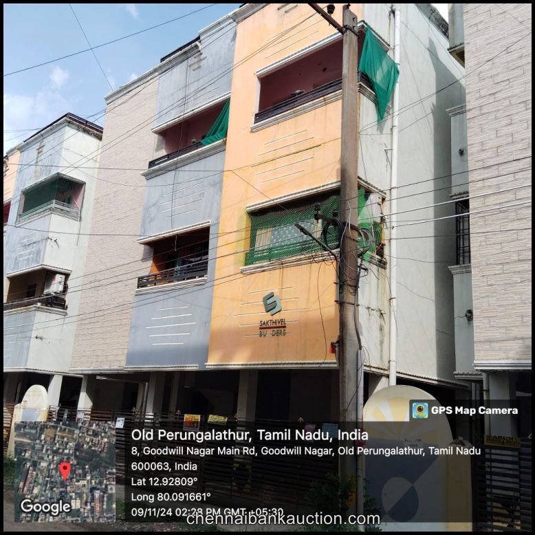 Bank Auction Flat Sale in Perungalathur 1
