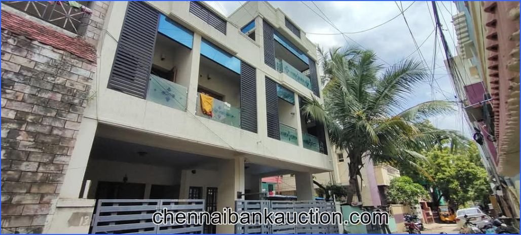 Bank auction House Sale in Kodambakkam