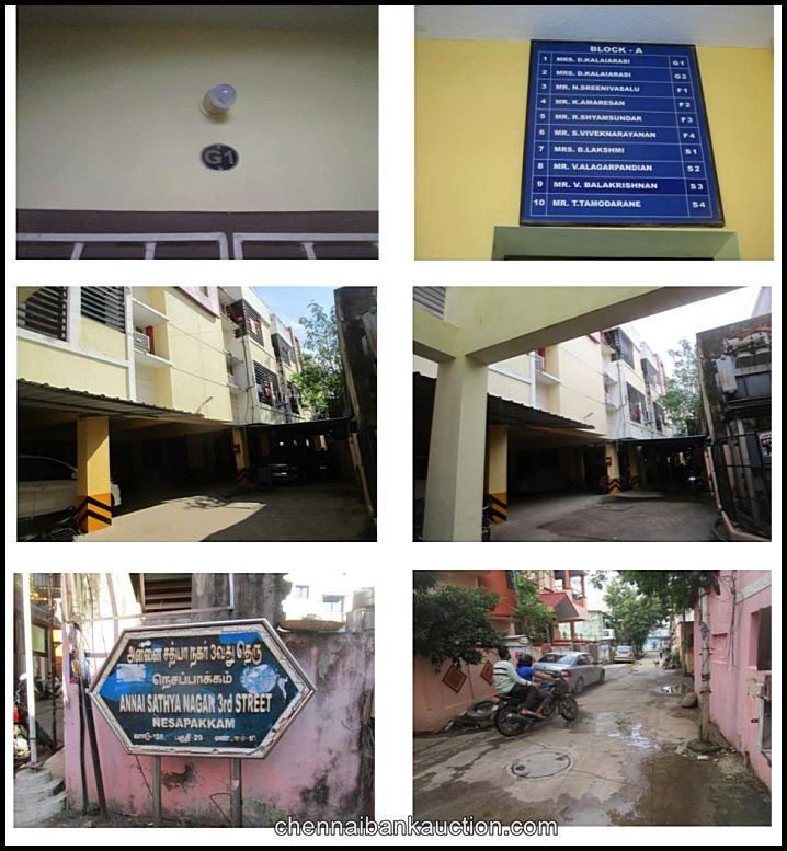 E-Auction Flat Sale in Nesapakkam