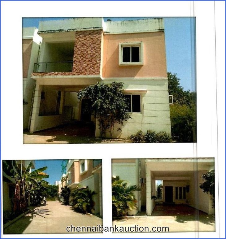 Auction Individual Villa Sale in Kanathur