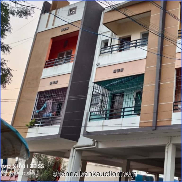 Bank Auction Flat Sale in Selaiyur