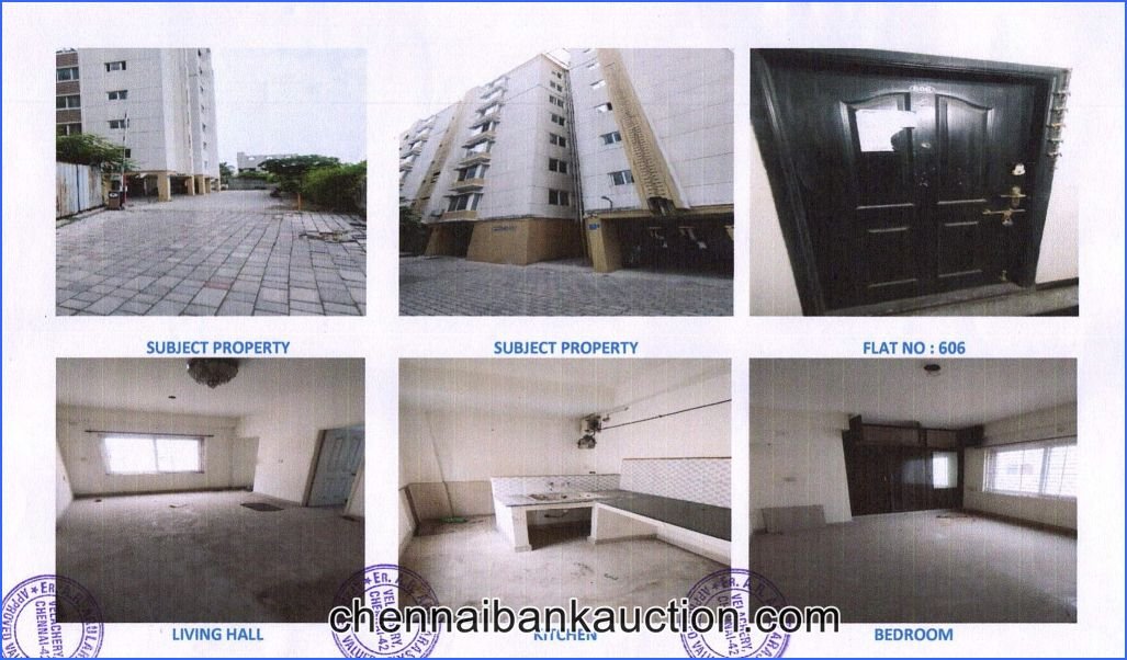 Bank Auction Flat Sale in Thirumudivakkam 