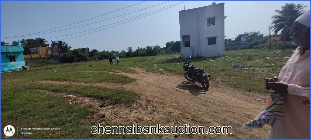 Bank Auction Vacant Land Sale in Ponneri