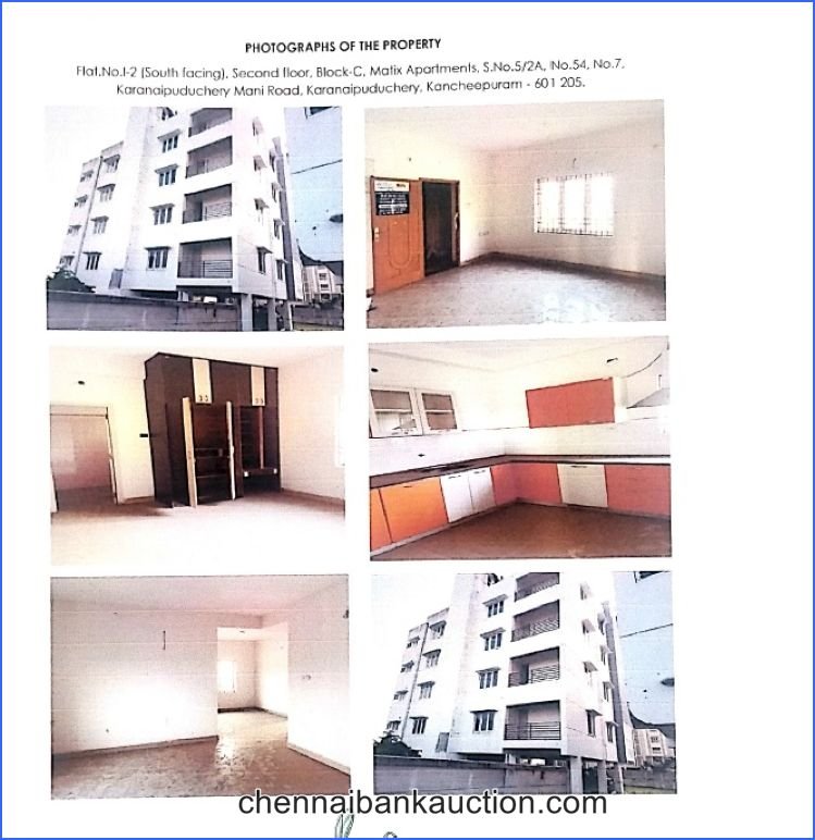 e-Auction Flat sale in Karanai Puducherry 