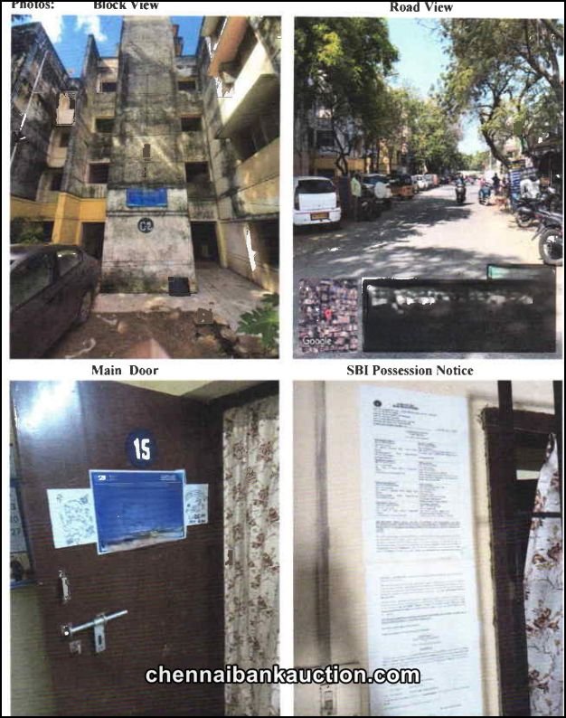 Bank e-Auction Flat Sale in Maduravoyal