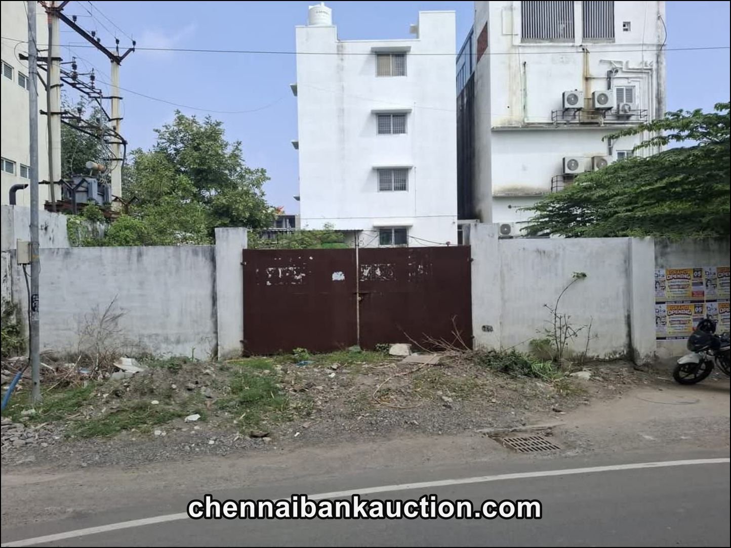 e-auction Vacant Land Sale in Velachery