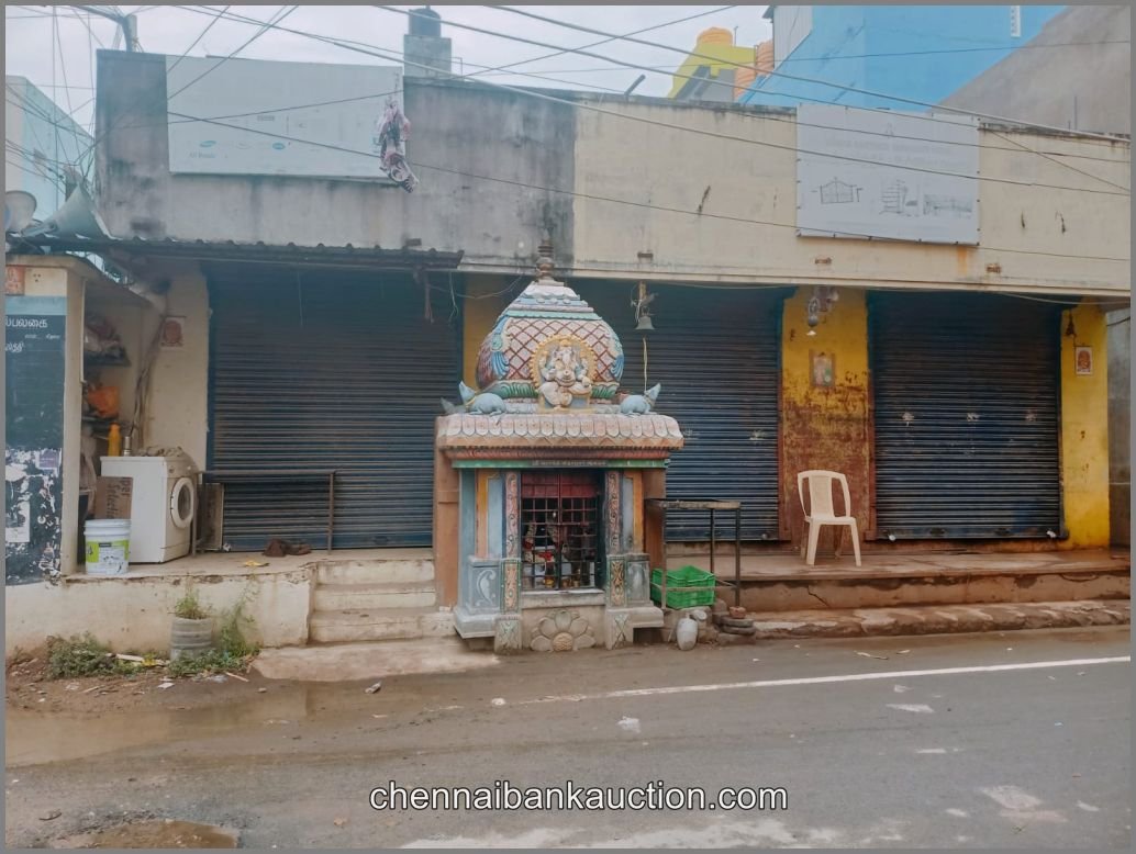 Bank Auction Commercial Shop Sale in Nesapakkam