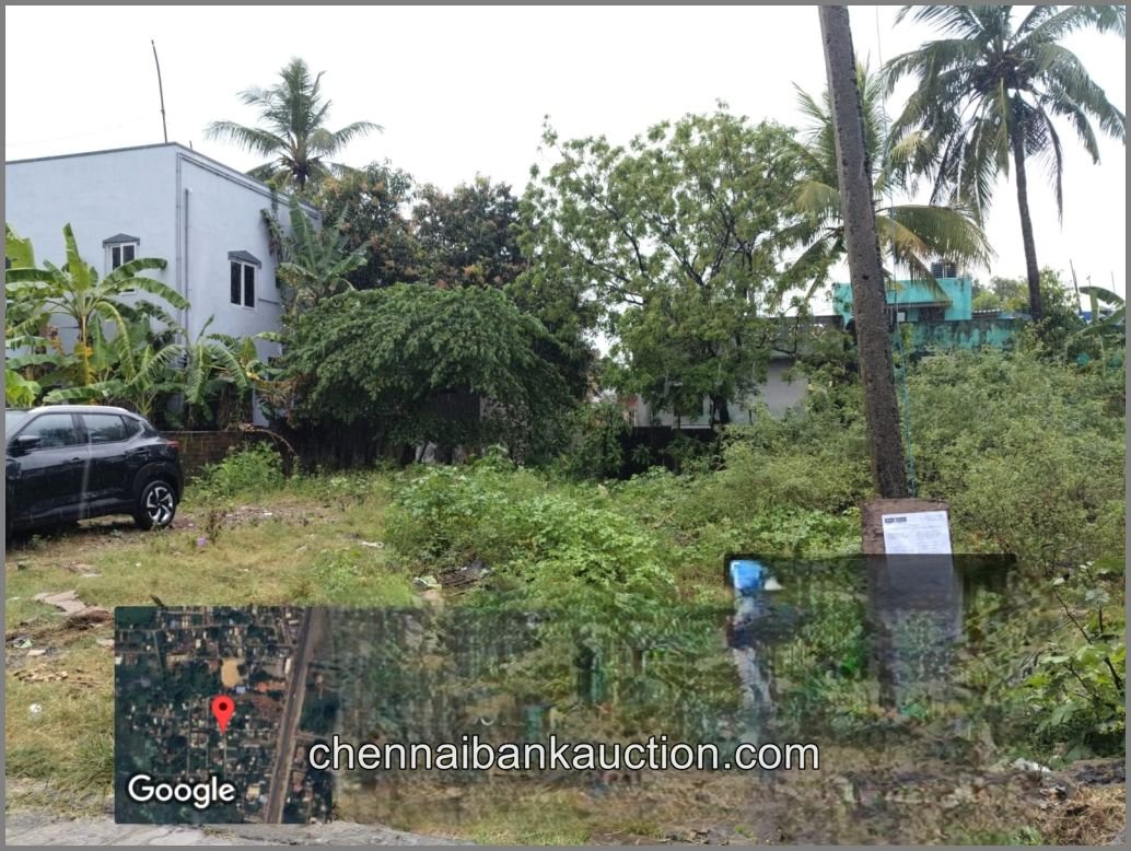 Bank Auction Vacant Land Sale in Ponneri