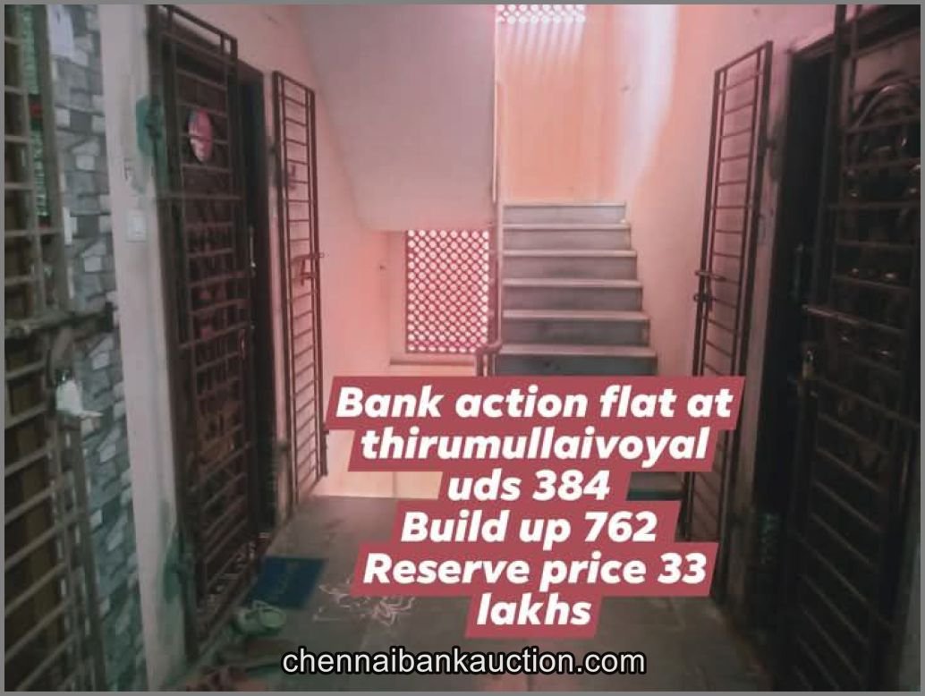 Bank Auction Flat Sale in Thirumullaivoyal