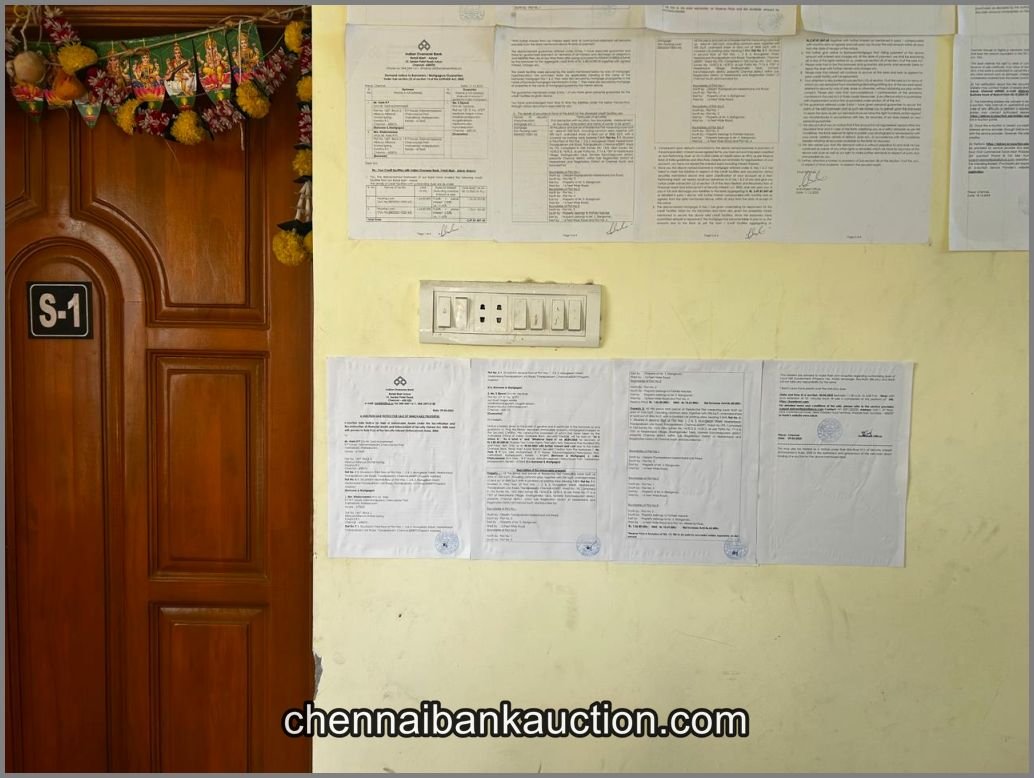 Bank Auction Flat Sale in Neelankarai