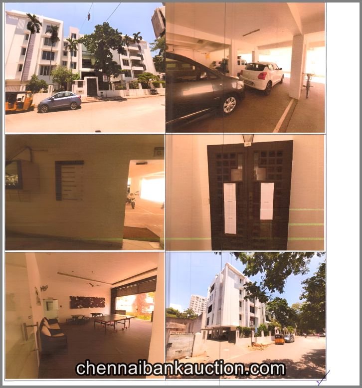 Bank Auction Flat Sale in Adyar