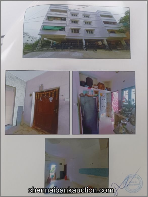 Bank Auction Flat Sale in Noombal