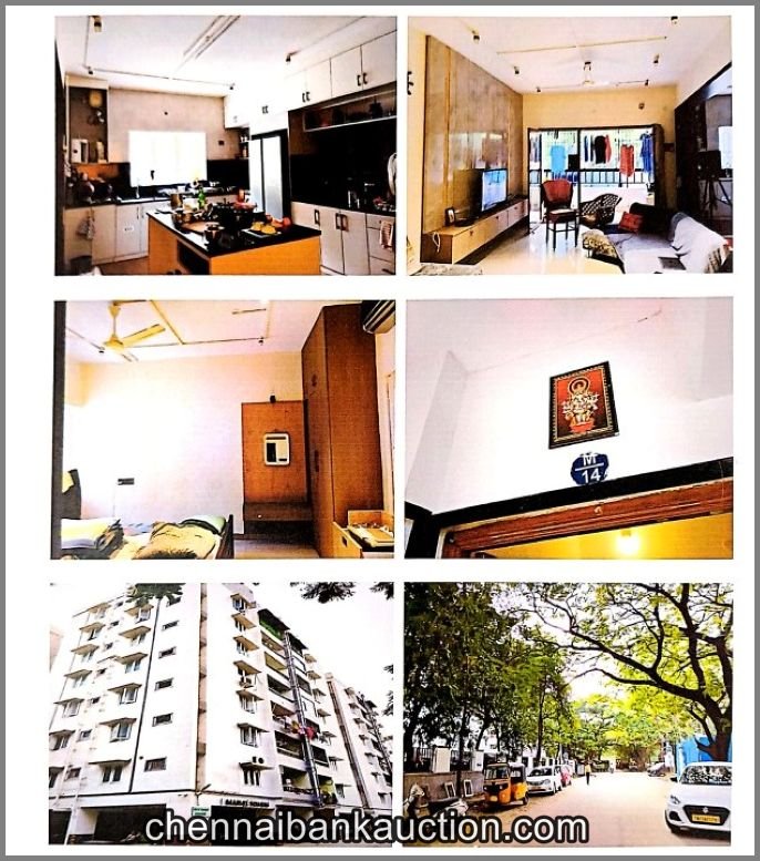 Bank Auction Flat Sale in Thiruvanmiyur