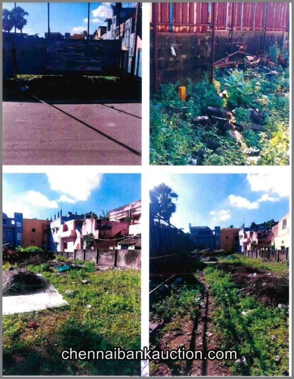 Bank Auction Land Sale in Madhavaram
