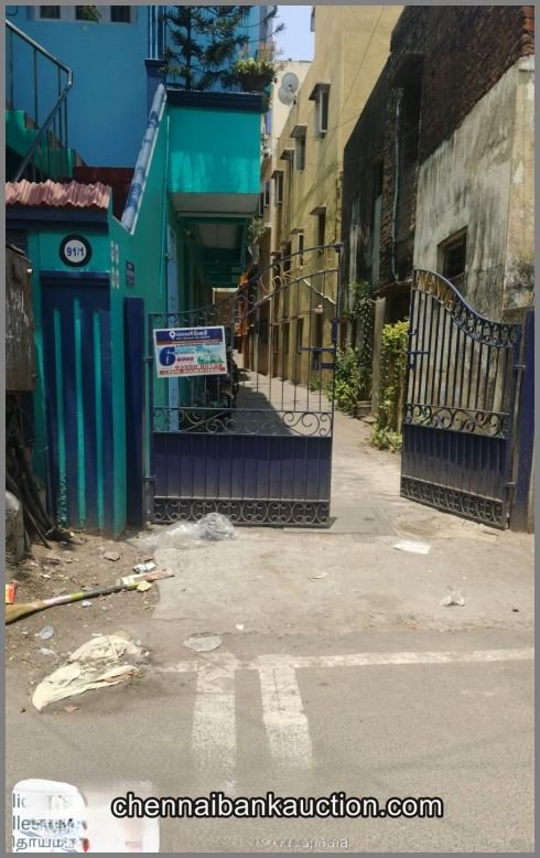 Bank Auction Land and Building Sale in Ayanavaram