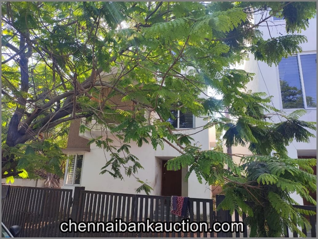 Bank Auction Residential Villa sale in Sholinganallur