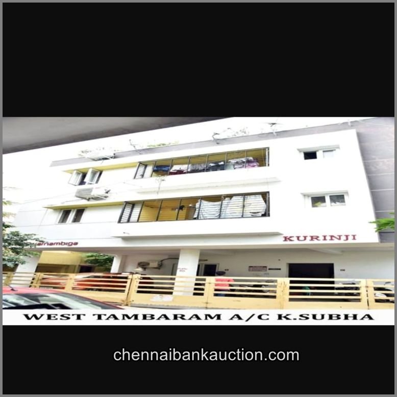 Bank e-Auction Flat Sale in Madambakkam