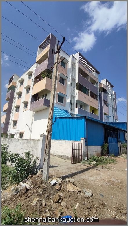 Bank Auction Flat for sale in Varadharajapuram 1 e-Auction Flat Sale in Varadharajapuram