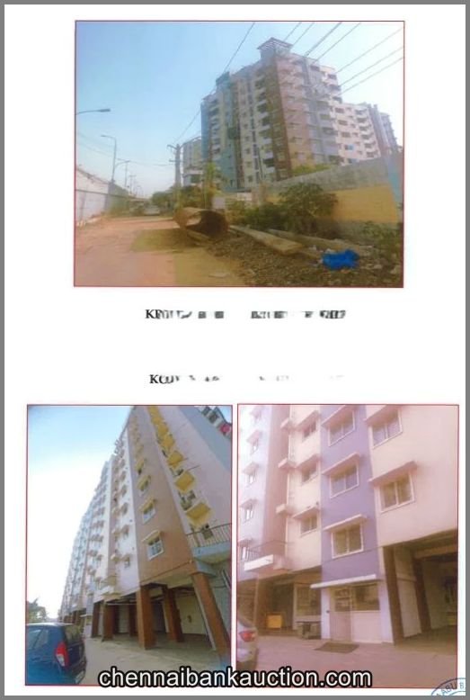 Bank Auction Flat Sale in Madhavaram