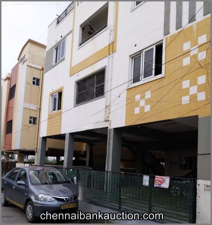 Bank Auction Flat Sale in Sholinganallur