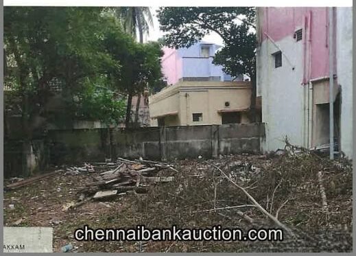 Bank Auction Vacant Land Sale in Virugambakkam