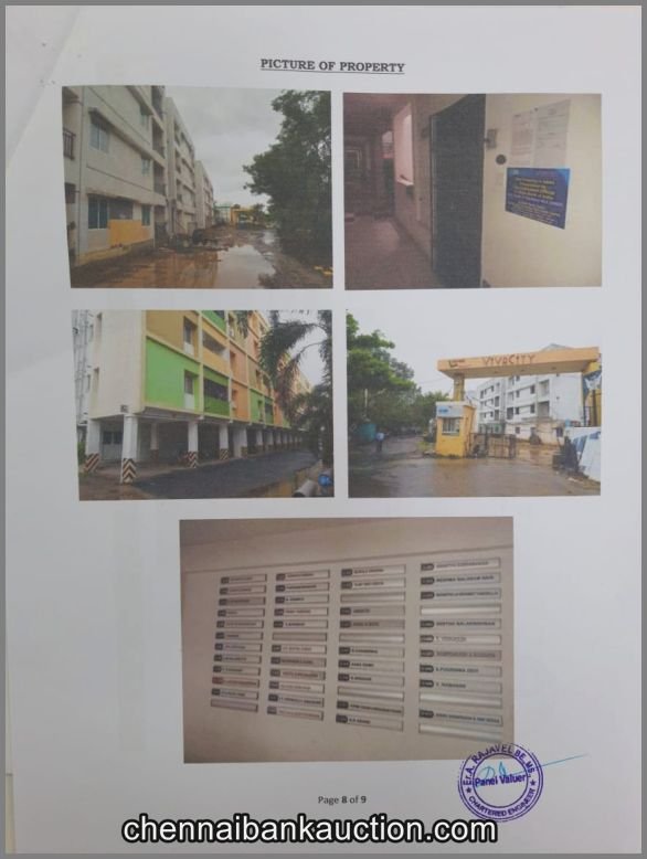 Bank Auction Flat Sale in Kannivakkam 1 Bank Auction Flat Sale in Kannivakkam