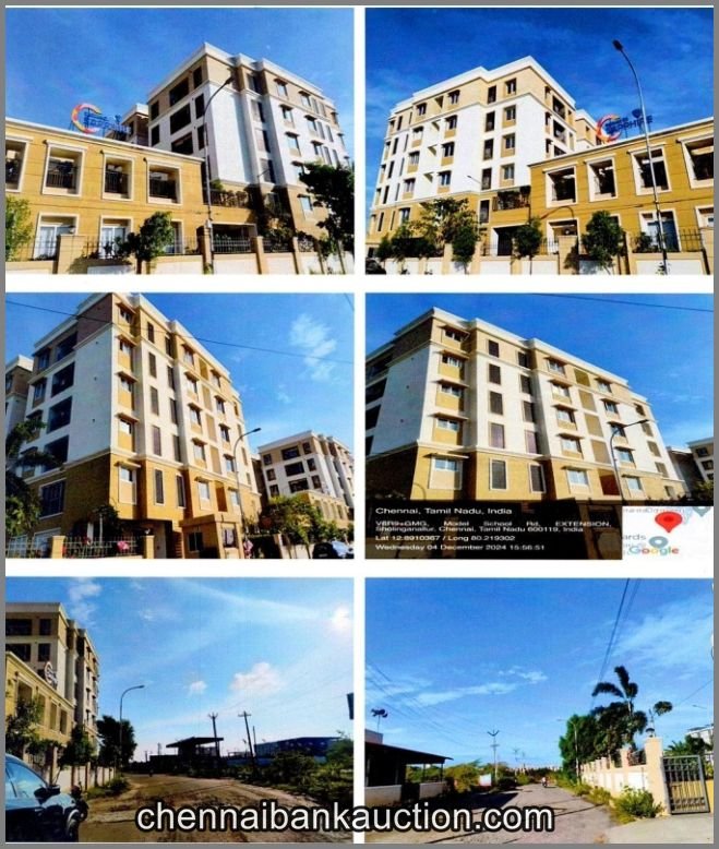 Bank Auction Flat Sale in Sholinganallur