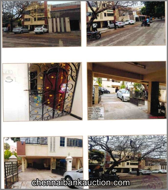 Bank Auction Flat Sale in Thiruvanmiyur
