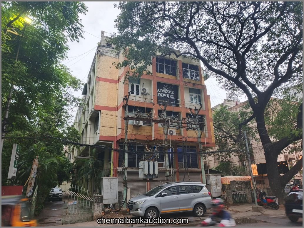 e-Auction Commercial with Duplex Flat Sale in T.nagar