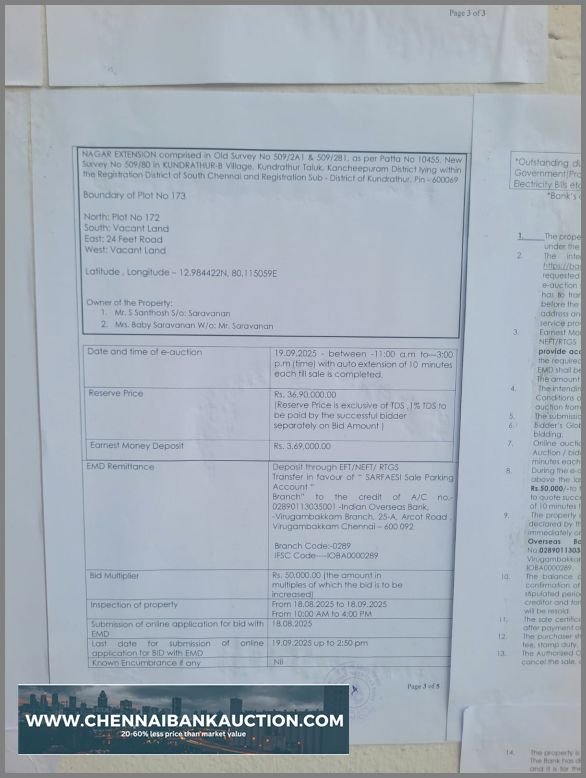 Bank Auction Flat Sale in Kundrathur (3)