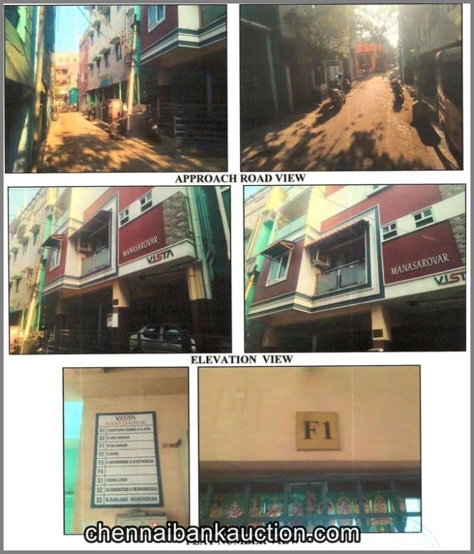 Bank Auction Flat Sale in Mogappair