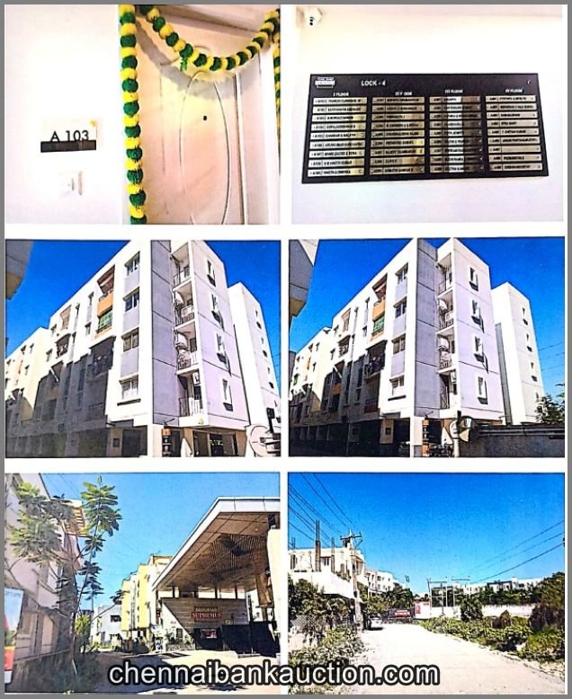Bank Auction Flat Sale in Thalambur