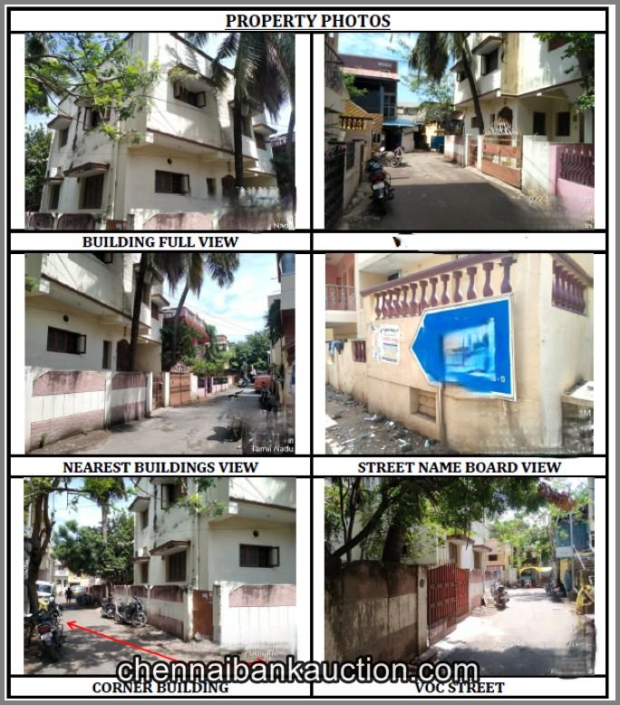 Bank Auction House Sale in Ekkatuthangal