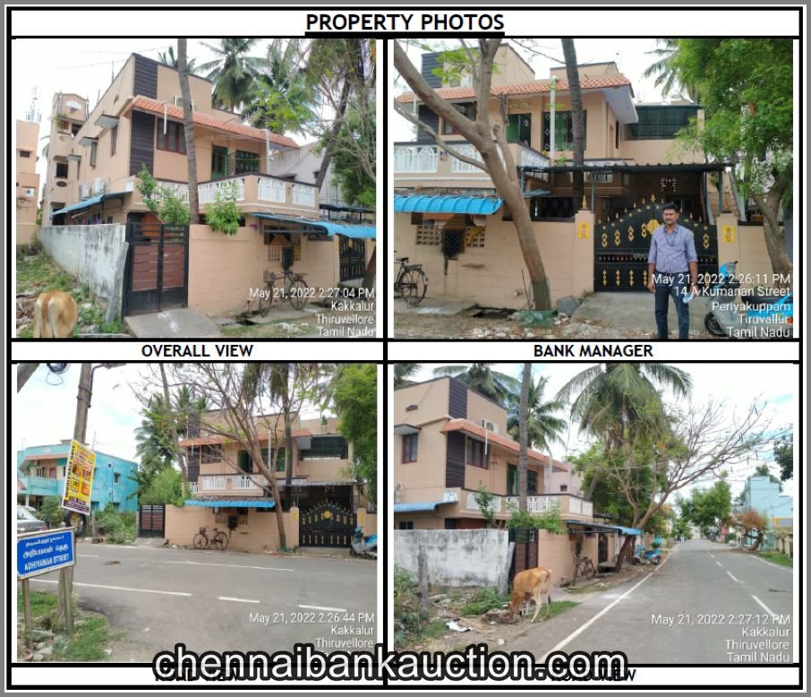 Bank Auction House Sale in Thiruvallur