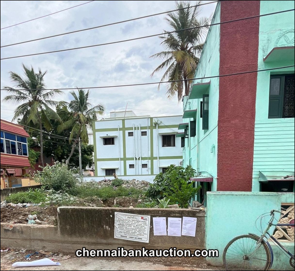 Bank Auction Land Sale in Pammal