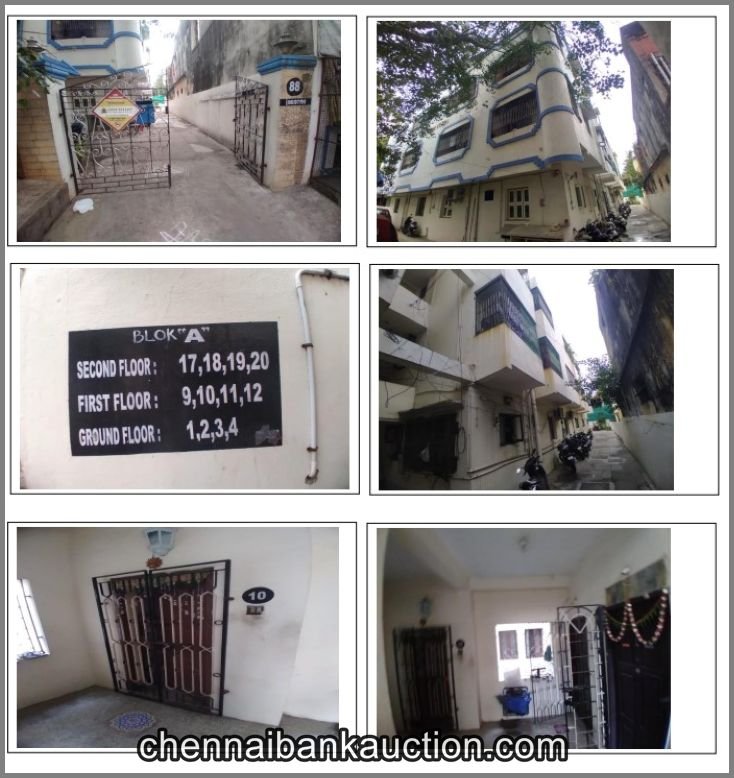 Bank e-Auction Flat Sale in Perambur