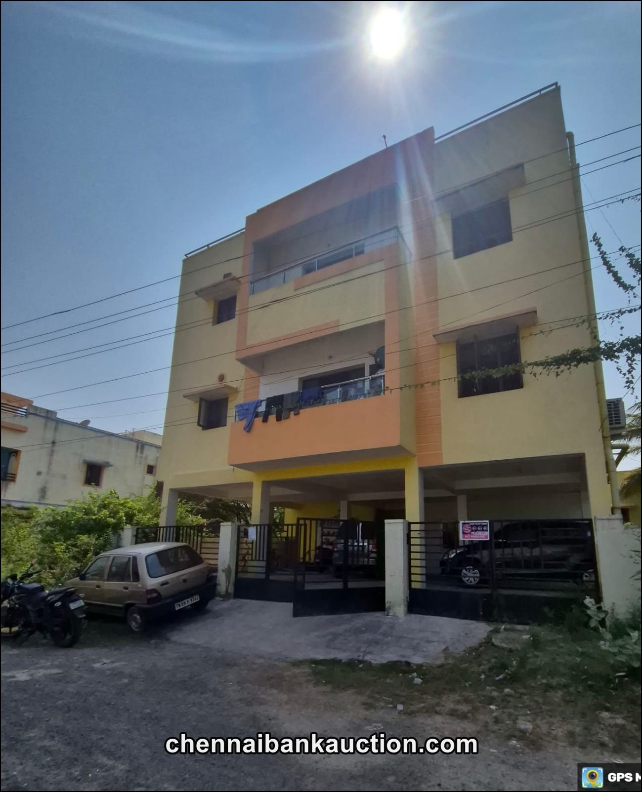 1100 sqft Auction sale flat in Adhanur Village