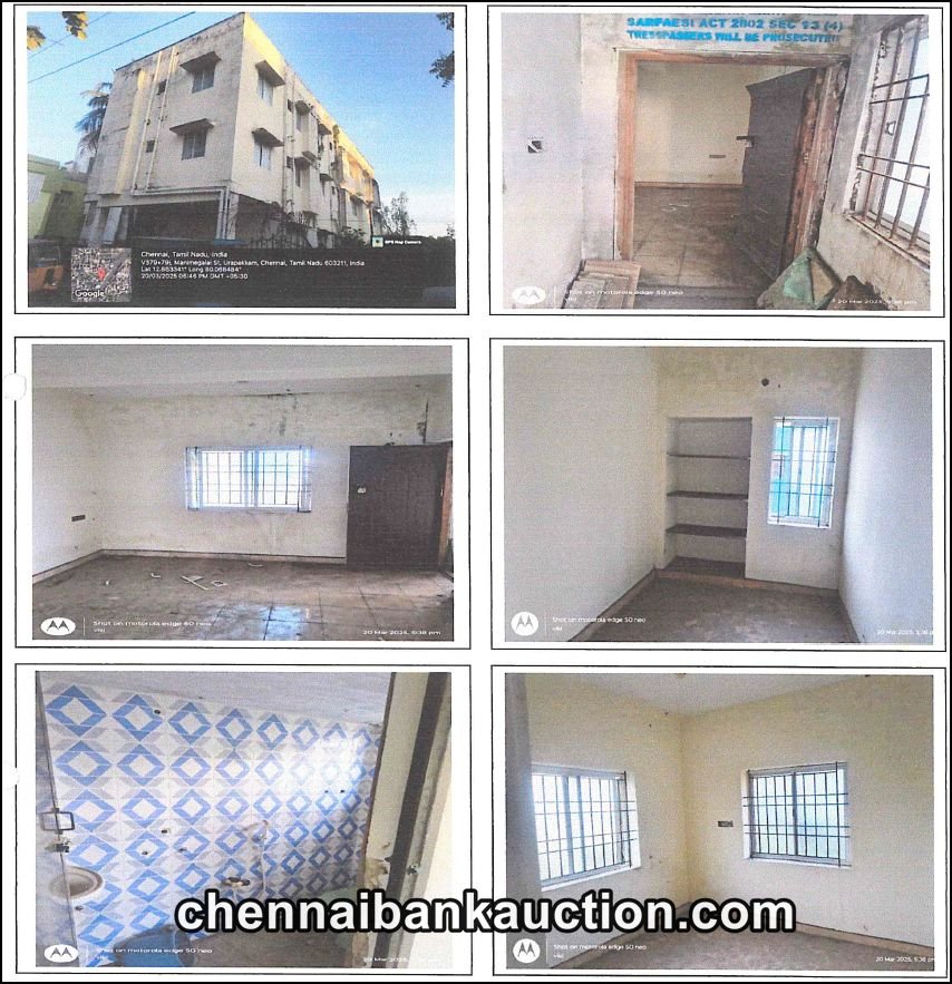Bank Auction Flat Sale in Urapakkam